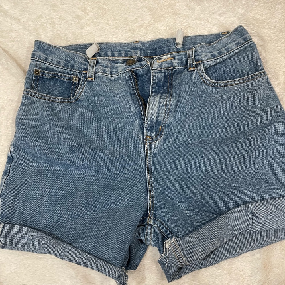 Blue Denim Shorts